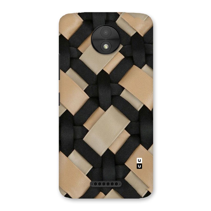 Shade Thread Back Case for Moto C