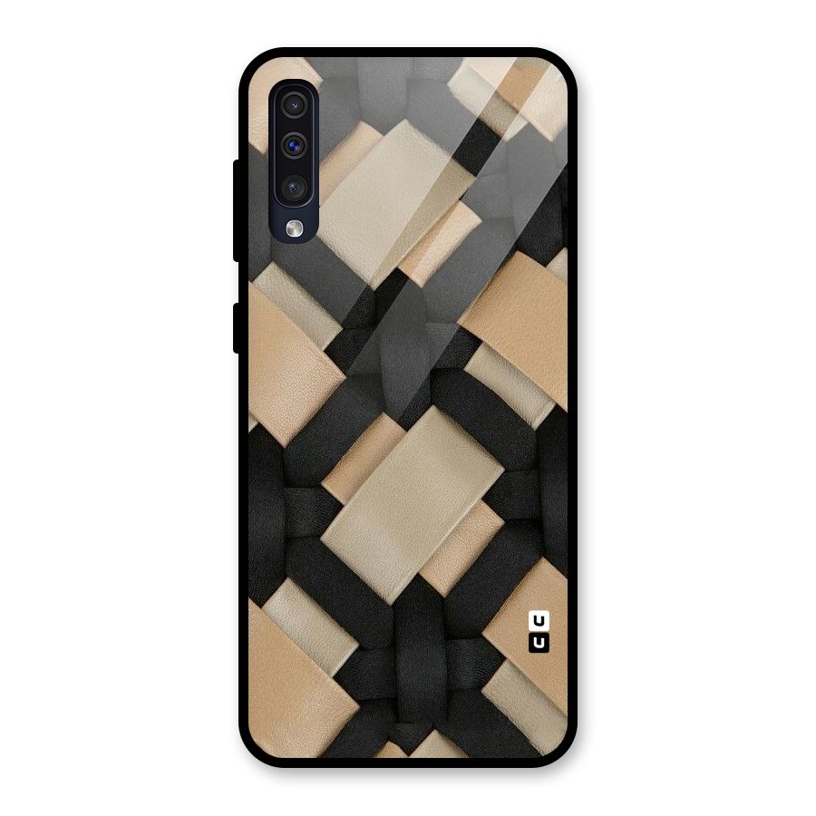 Shade Thread Glass Back Case for Galaxy A30s