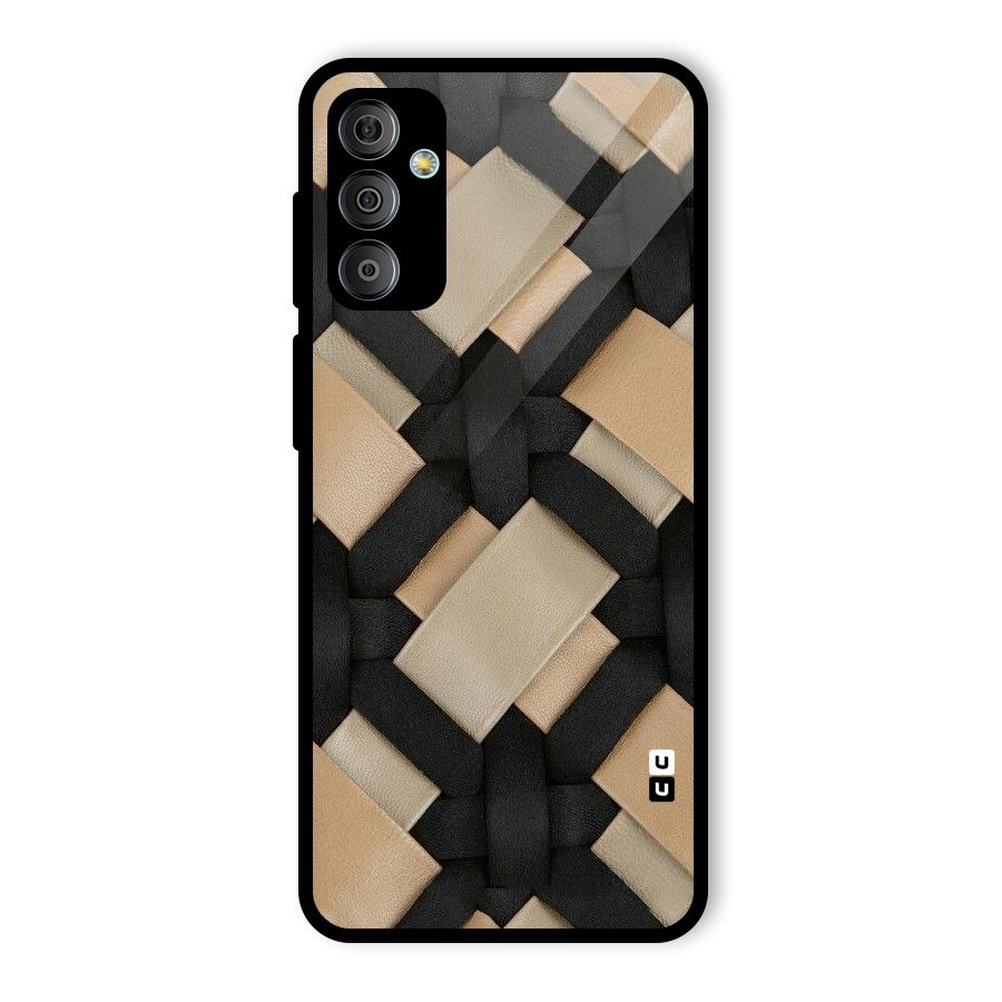 Shade Thread Glass Back Case for Galaxy F23