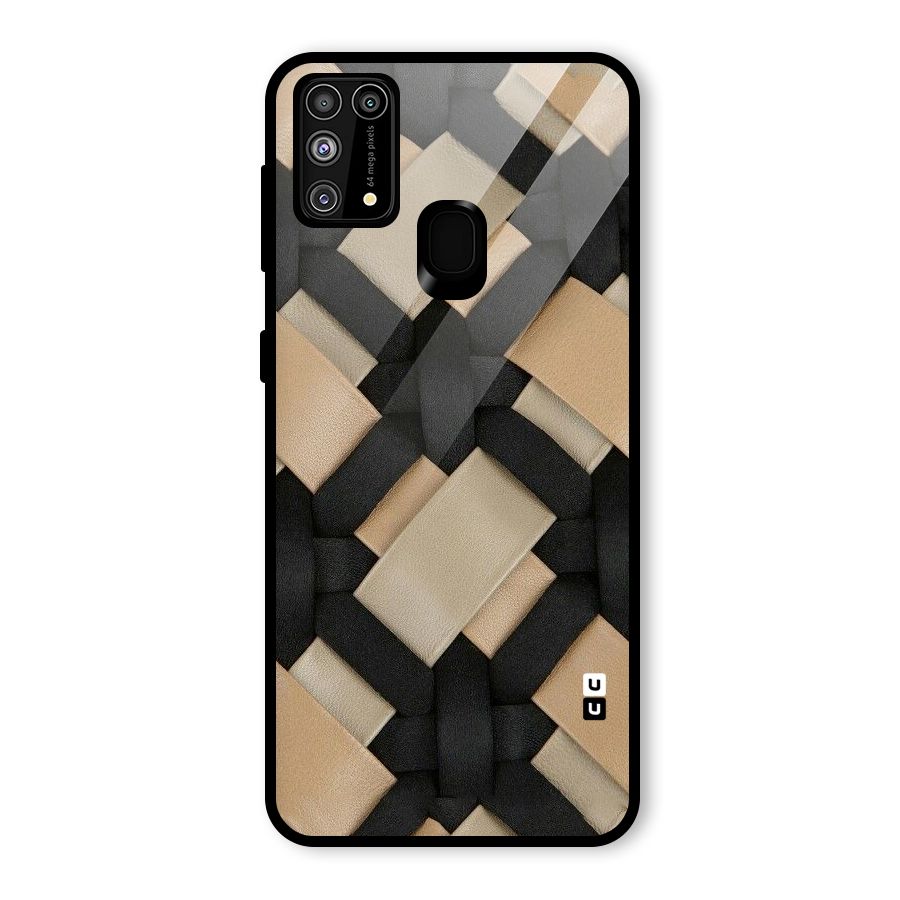 Shade Thread Glass Back Case for Galaxy F41