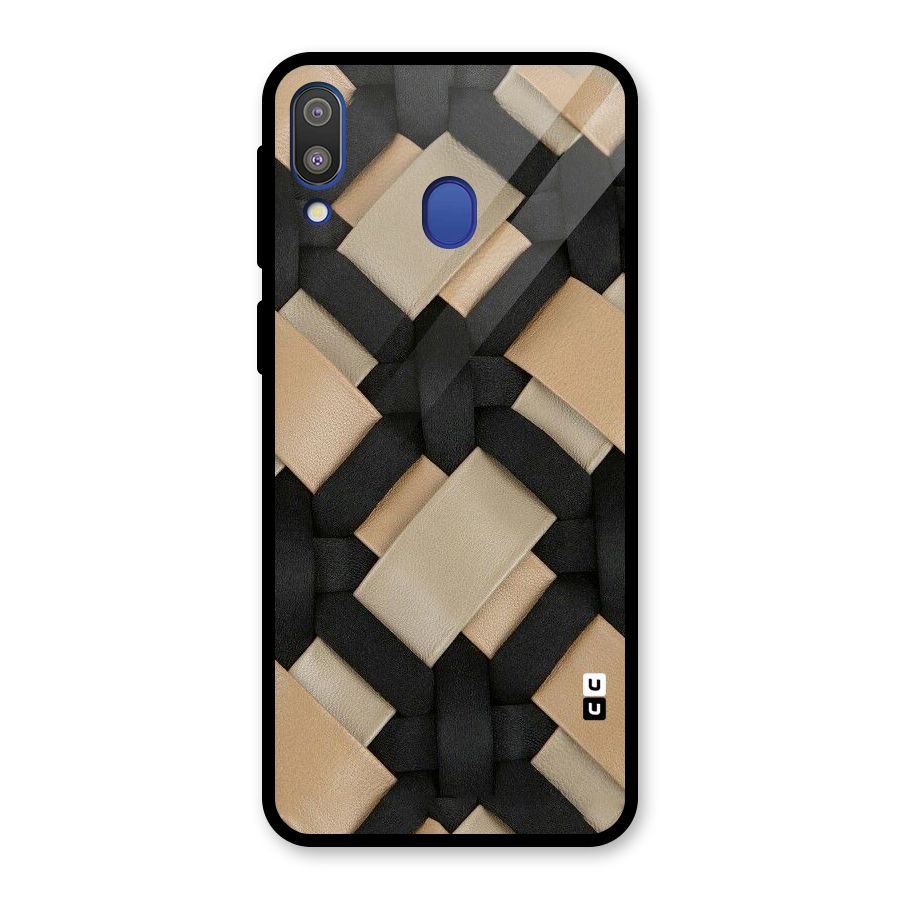 Shade Thread Glass Back Case for Galaxy M20