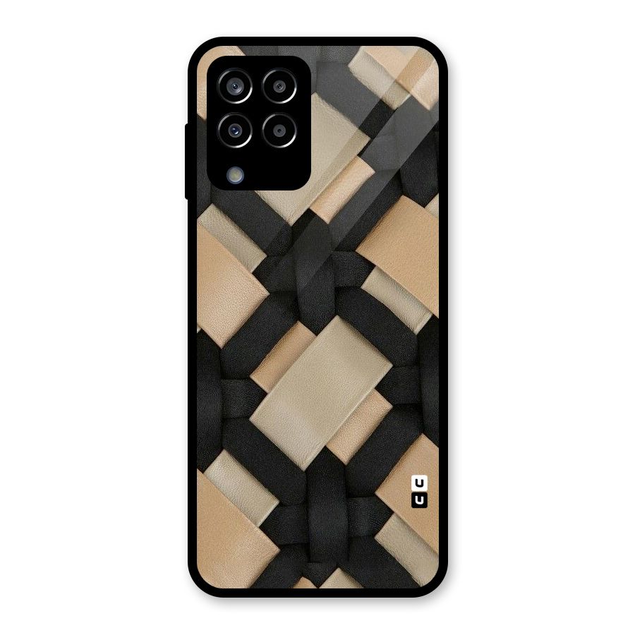Shade Thread Glass Back Case for Galaxy M33