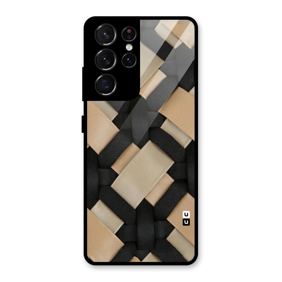 Shade Thread Glass Back Case for Galaxy S21 Ultra 5G