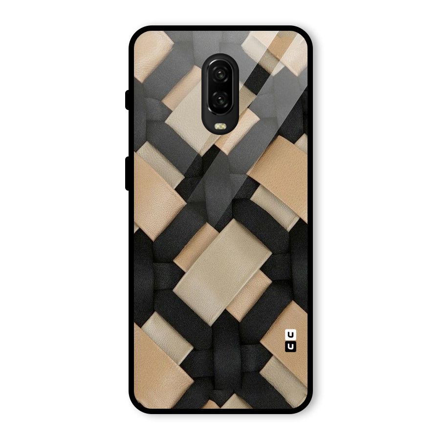 Shade Thread Glass Back Case for OnePlus 6T