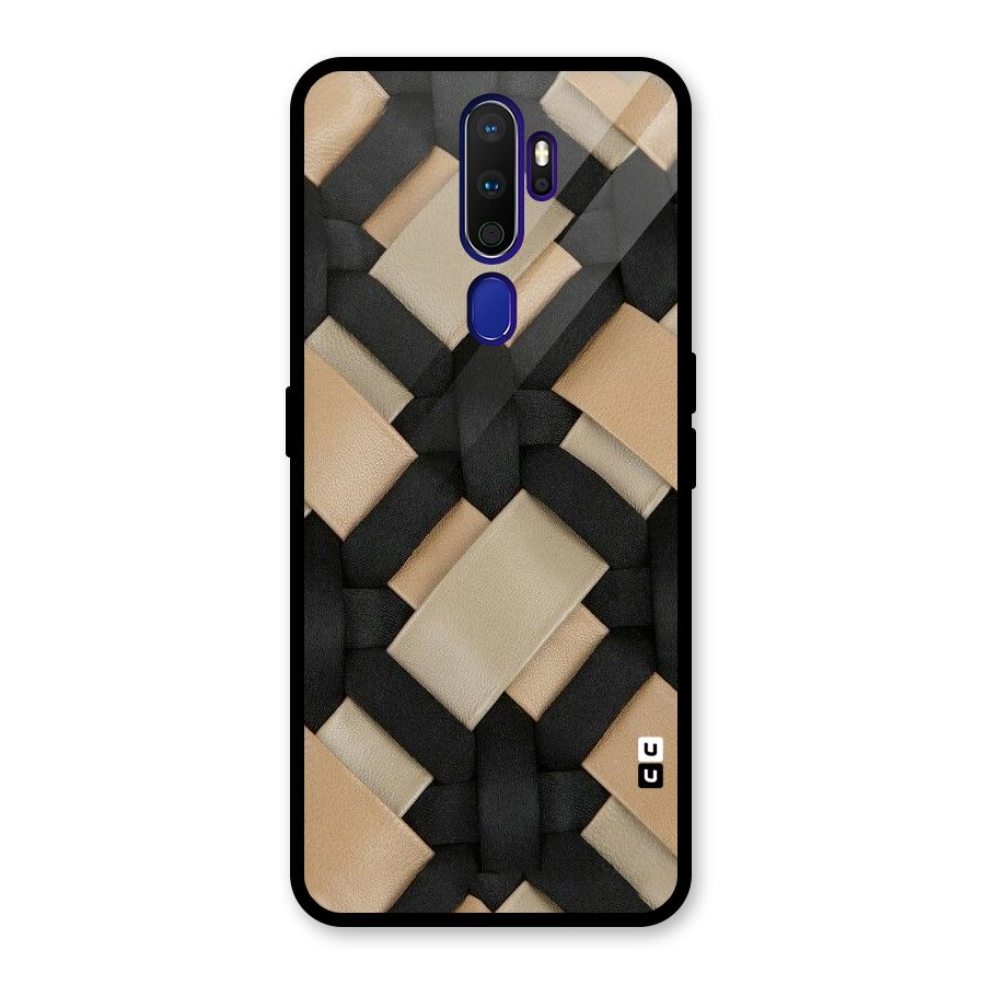 Shade Thread Glass Back Case for Oppo A9 (2020)