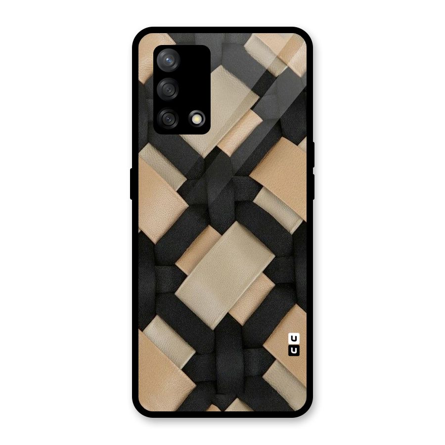 Shade Thread Glass Back Case for Oppo F19