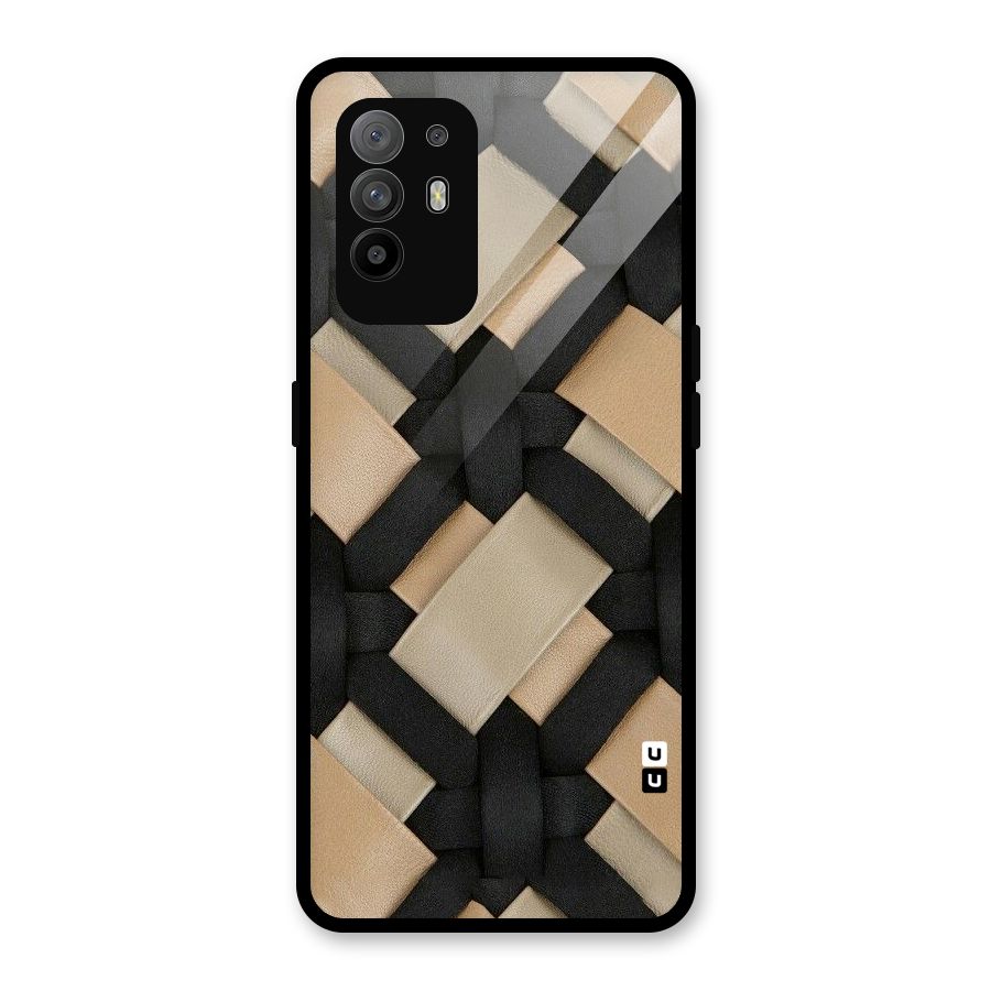 Shade Thread Glass Back Case for Oppo F19 Pro Plus 5G