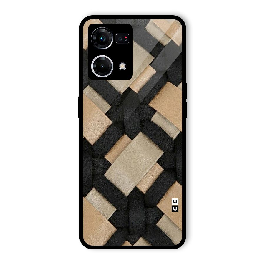 Shade Thread Glass Back Case for Oppo F21 Pro 5G