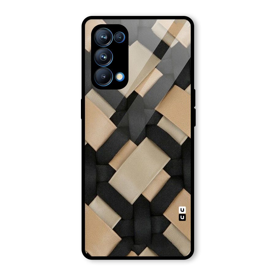 Shade Thread Glass Back Case for Oppo Reno5 Pro 5G