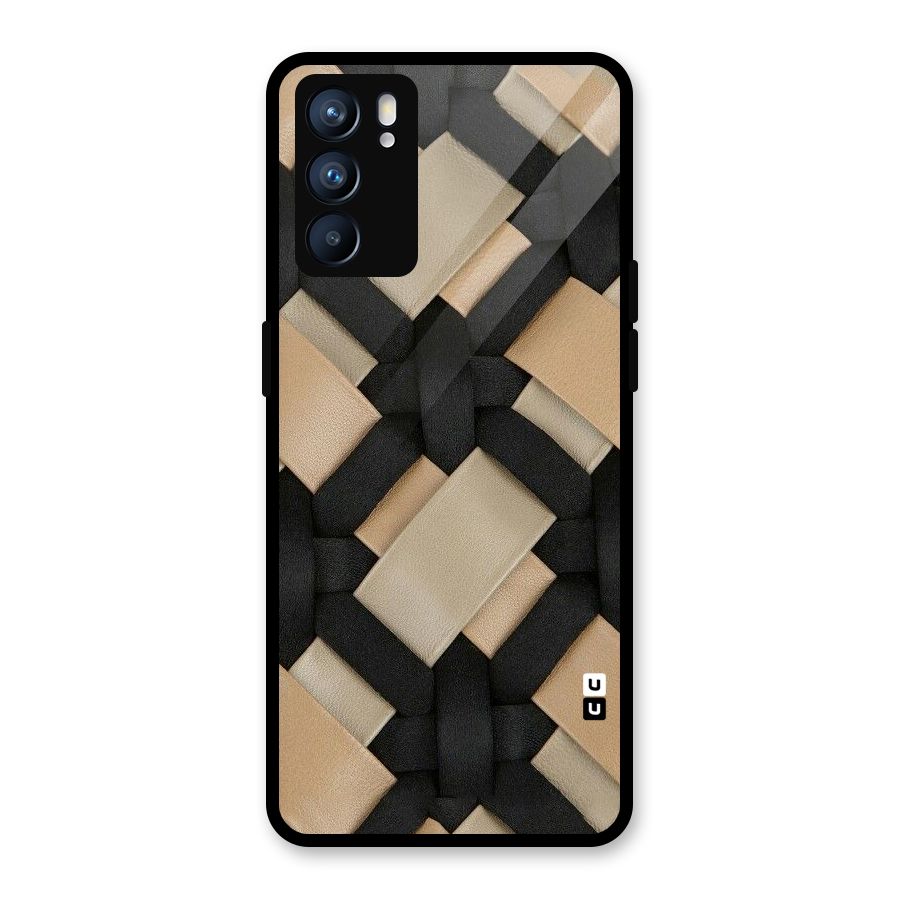 Shade Thread Glass Back Case for Oppo Reno6 5G