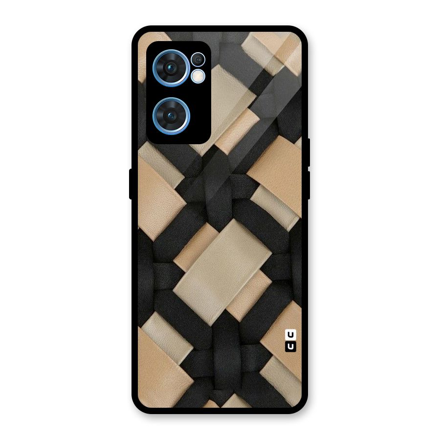 Shade Thread Glass Back Case for Oppo Reno7 5G