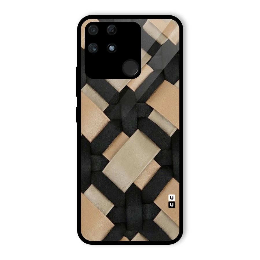 Shade Thread Glass Back Case for Realme Narzo 50A