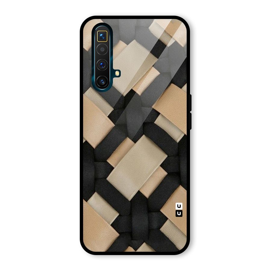 Shade Thread Glass Back Case for Realme X3