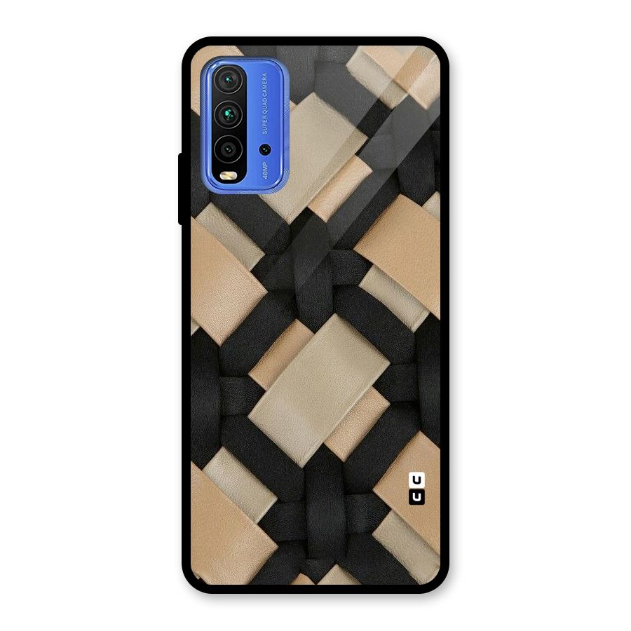 Shade Thread Glass Back Case for Redmi 9 Power