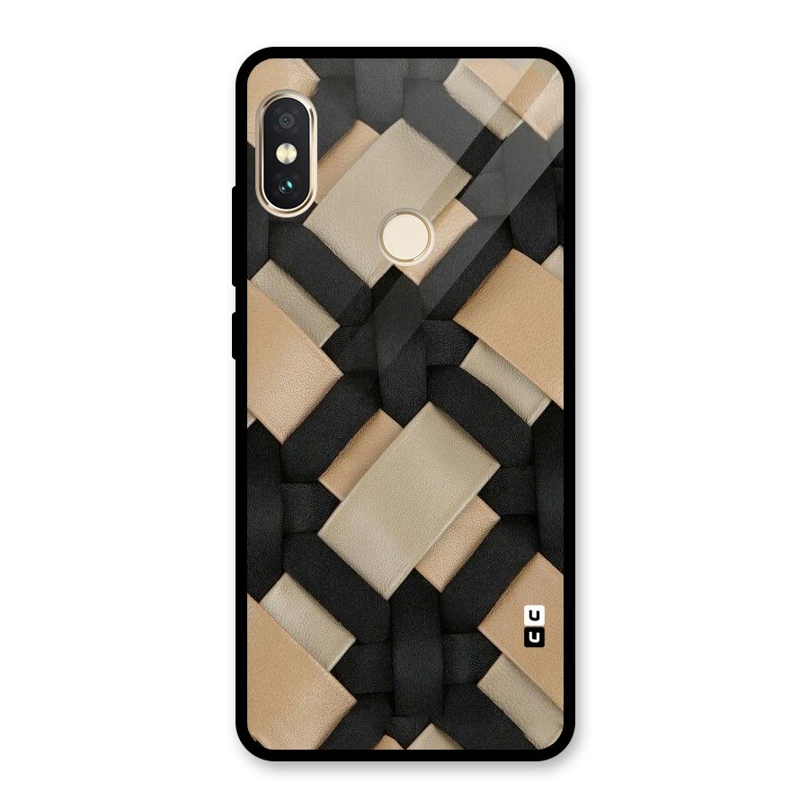 Shade Thread Glass Back Case for Redmi Note 5 Pro