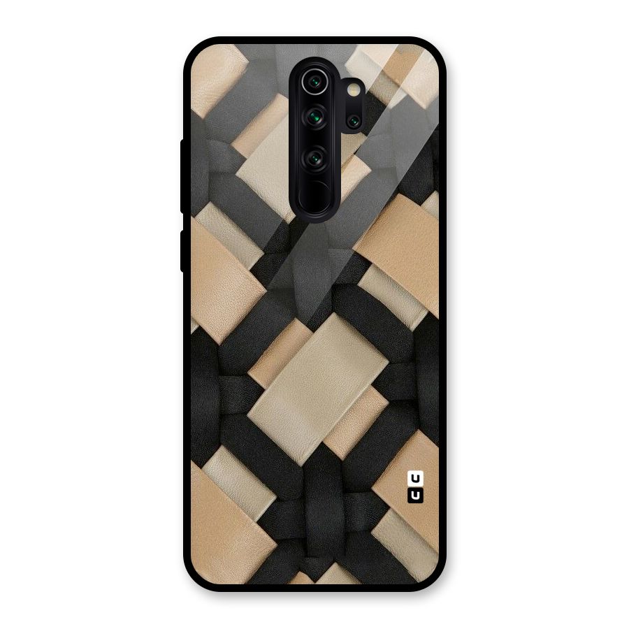 Shade Thread Glass Back Case for Redmi Note 8 Pro