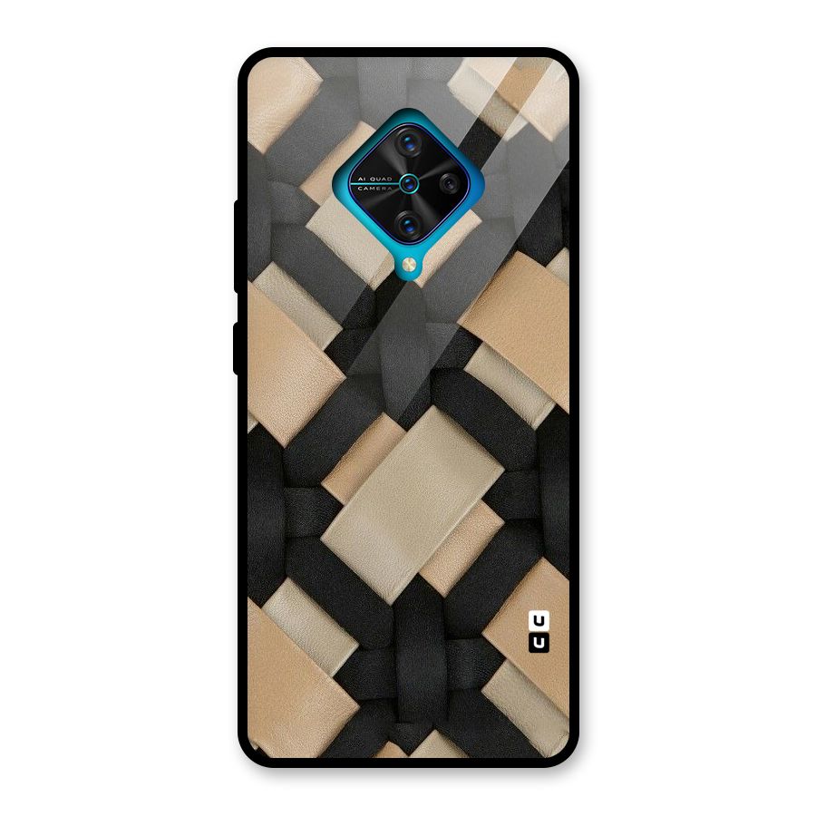 Shade Thread Glass Back Case for Vivo S1 Pro