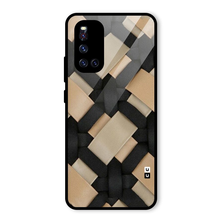 Shade Thread Glass Back Case for Vivo V19