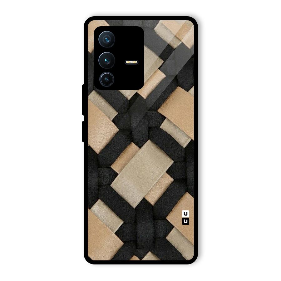 Shade Thread Glass Back Case for Vivo V23 Pro