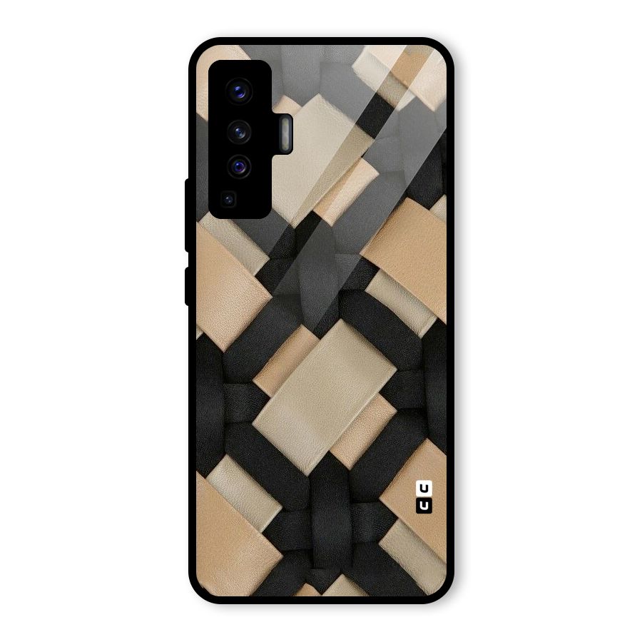 Shade Thread Glass Back Case for Vivo X50