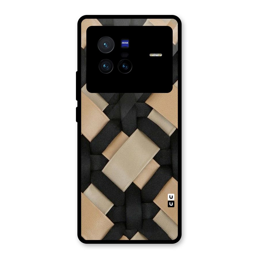 Shade Thread Glass Back Case for Vivo X80