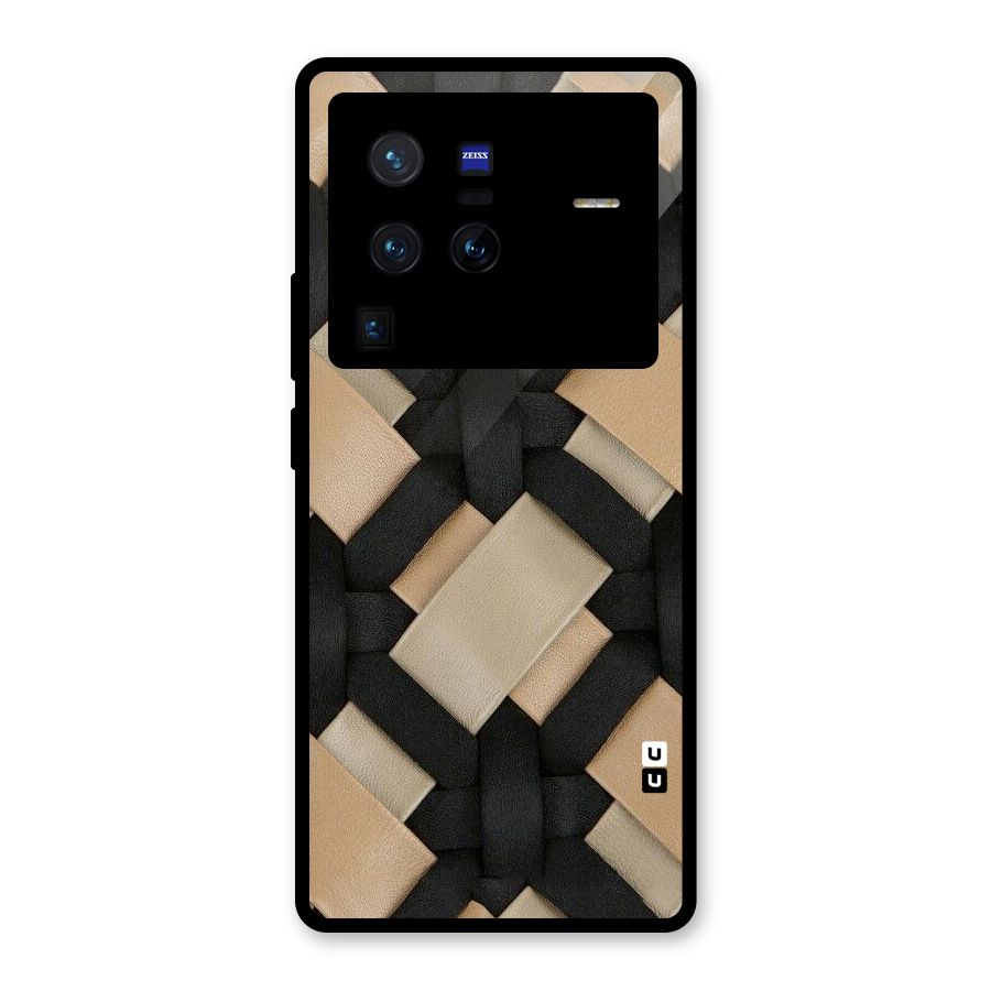 Shade Thread Glass Back Case for Vivo X80 Pro
