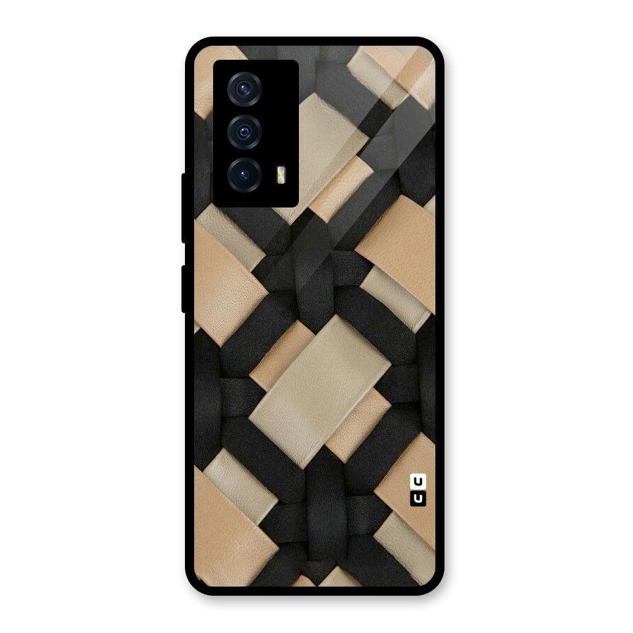 Shade Thread Glass Back Case for Vivo iQOO Z5