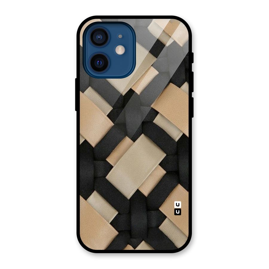 Shade Thread Glass Back Case for iPhone 12 Mini