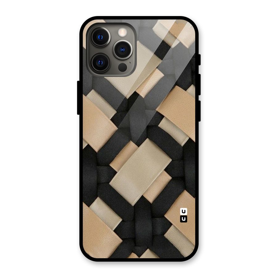 Shade Thread Glass Back Case for iPhone 12 Pro Max