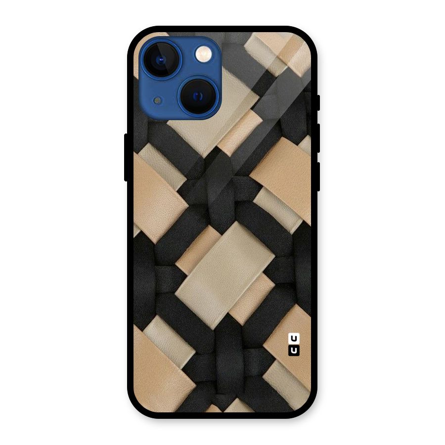 Shade Thread Glass Back Case for iPhone 13 Mini