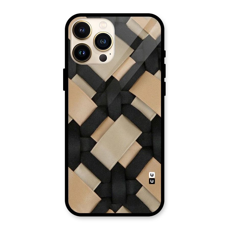 Shade Thread Glass Back Case for iPhone 13 Pro Max