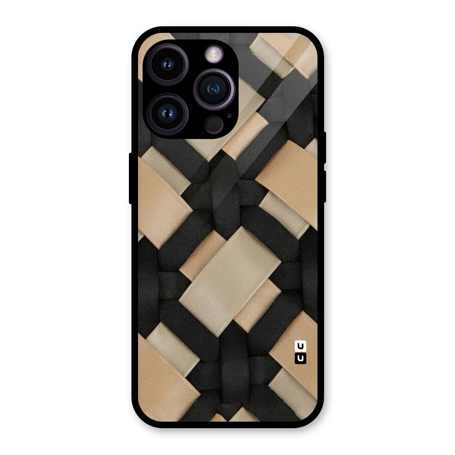 Shade Thread Glass Back Case for iPhone 14 Pro Max
