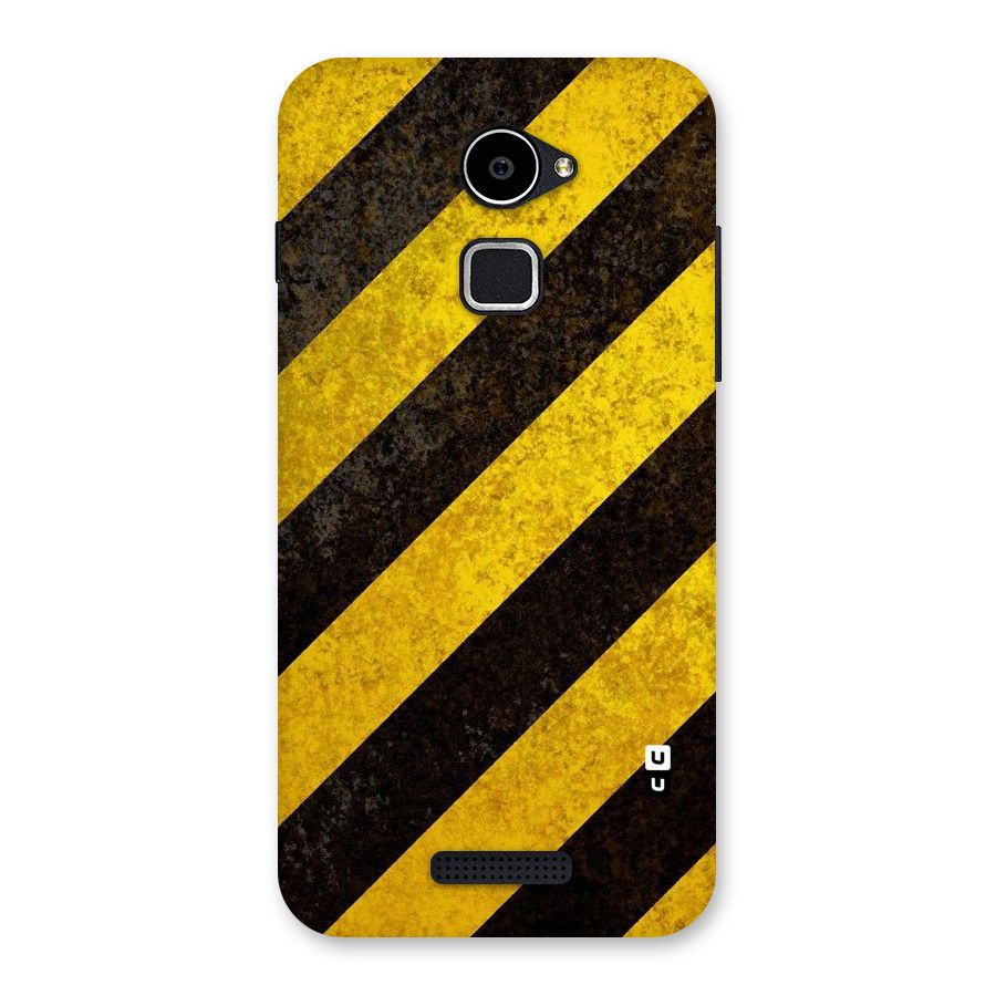 Shaded Yellow Stripes Back Case for Coolpad Note 3 Lite