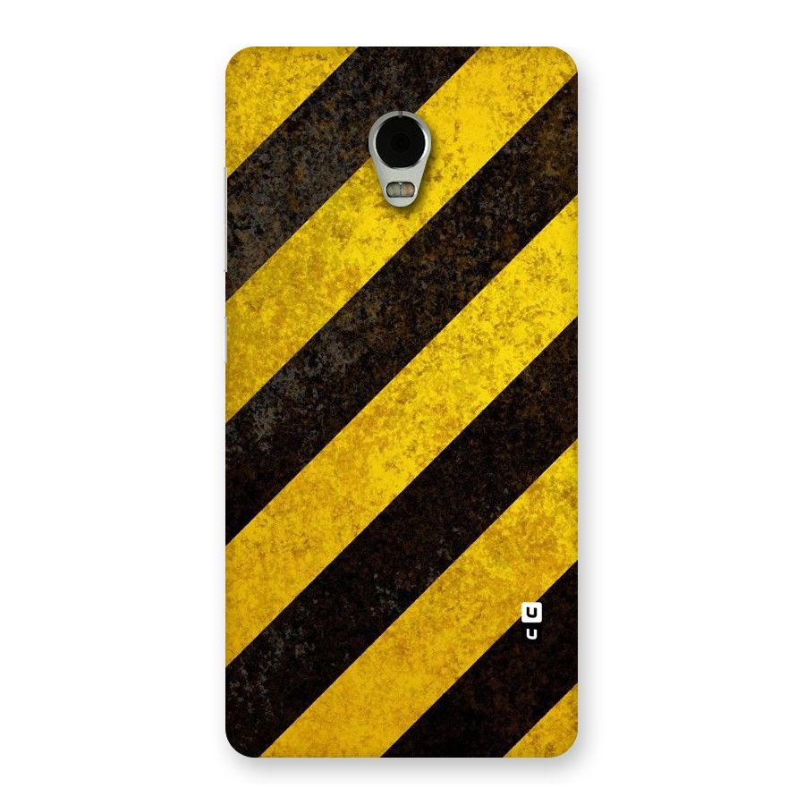 Shaded Yellow Stripes Back Case for Lenovo Vibe P1