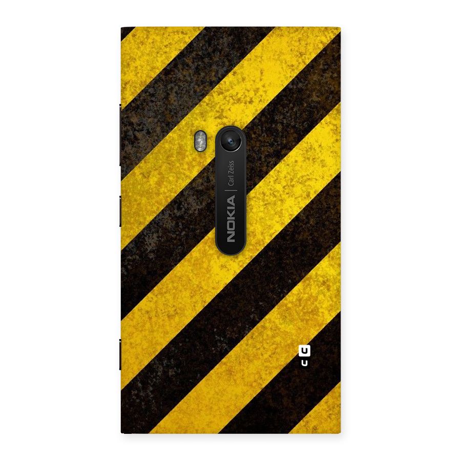 Shaded Yellow Stripes Back Case for Lumia 920