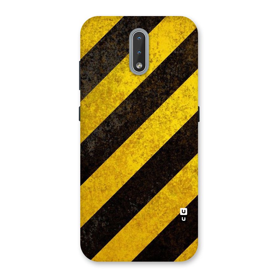 Shaded Yellow Stripes Back Case for Nokia 2.3