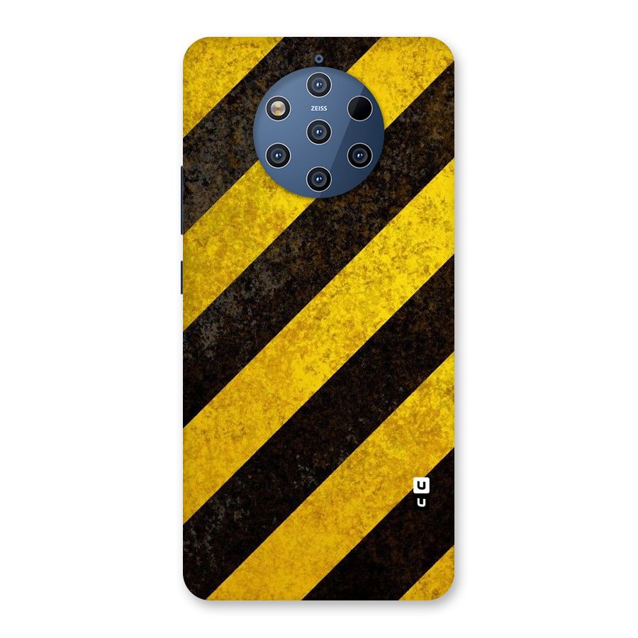 Shaded Yellow Stripes Back Case for Nokia 9 PureView