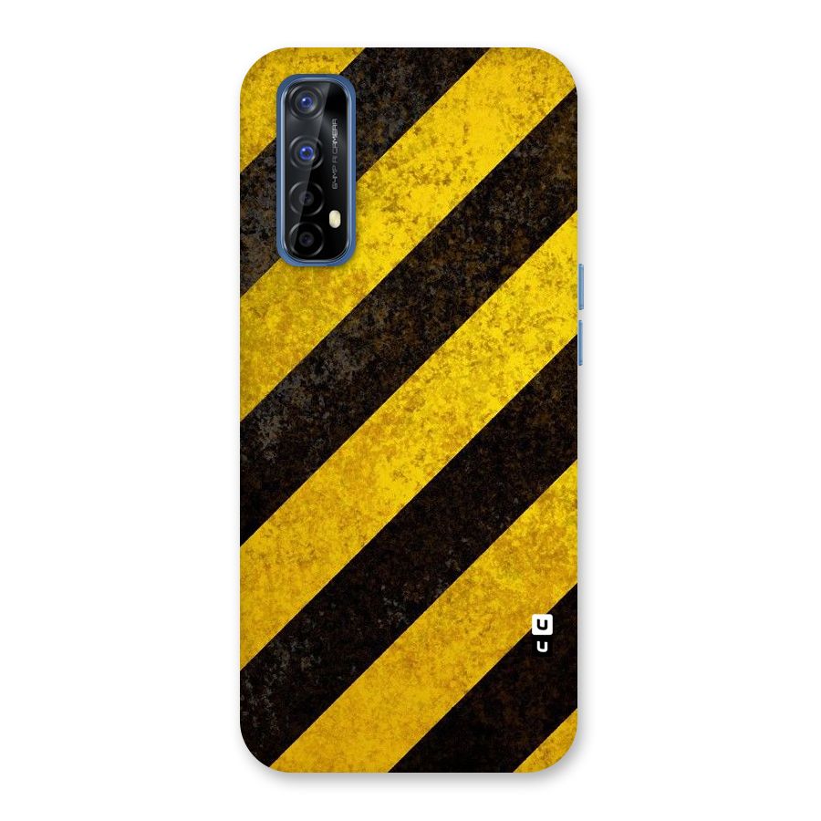 Shaded Yellow Stripes Back Case for Realme Narzo 20 Pro