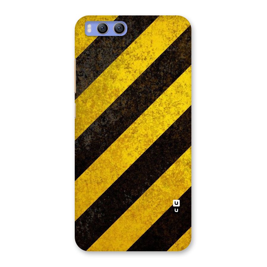 Shaded Yellow Stripes Back Case for Xiaomi Mi 6