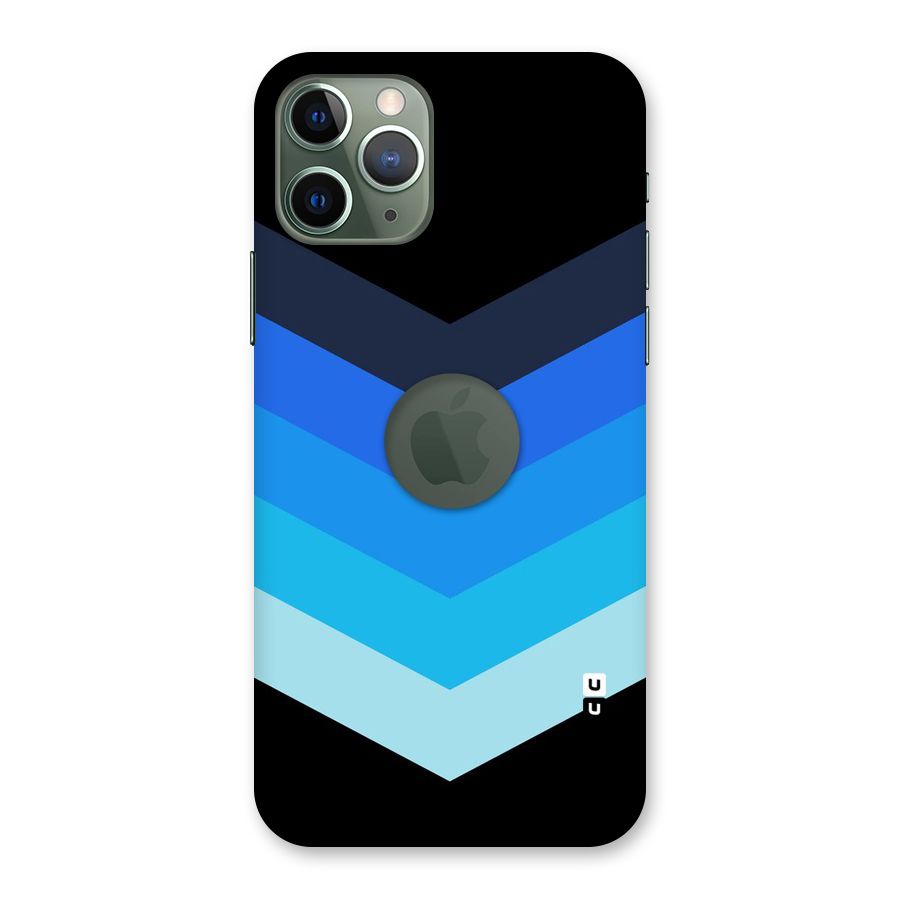 Shades Colors Back Case for iPhone 11 Pro Logo  Cut