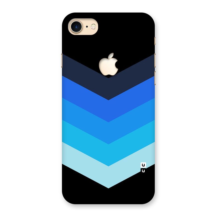 Shades Colors Back Case for iPhone 7 Apple Cut