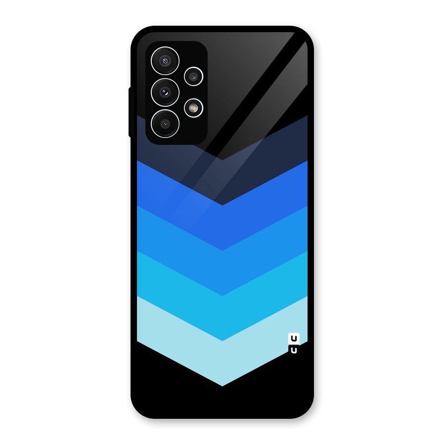 Shades Colors Glass Back Case for Galaxy A23