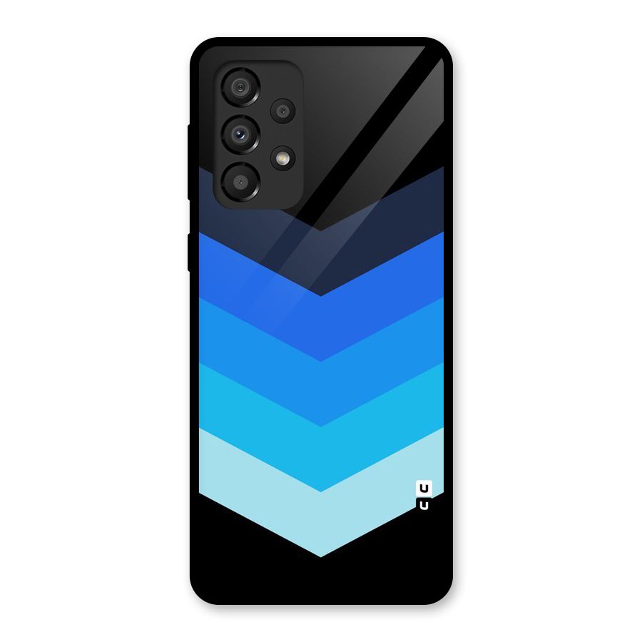 Shades Colors Glass Back Case for Galaxy A33 5G