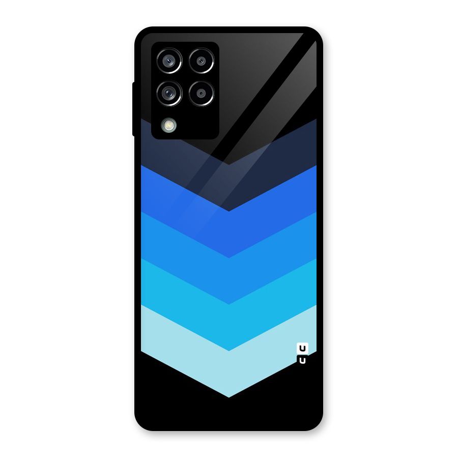 Shades Colors Glass Back Case for Galaxy M53 5G