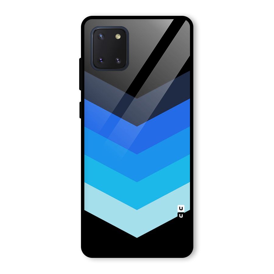 Shades Colors Glass Back Case for Galaxy Note 10 Lite