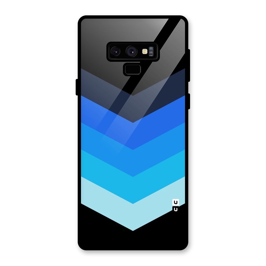 Shades Colors Glass Back Case for Galaxy Note 9