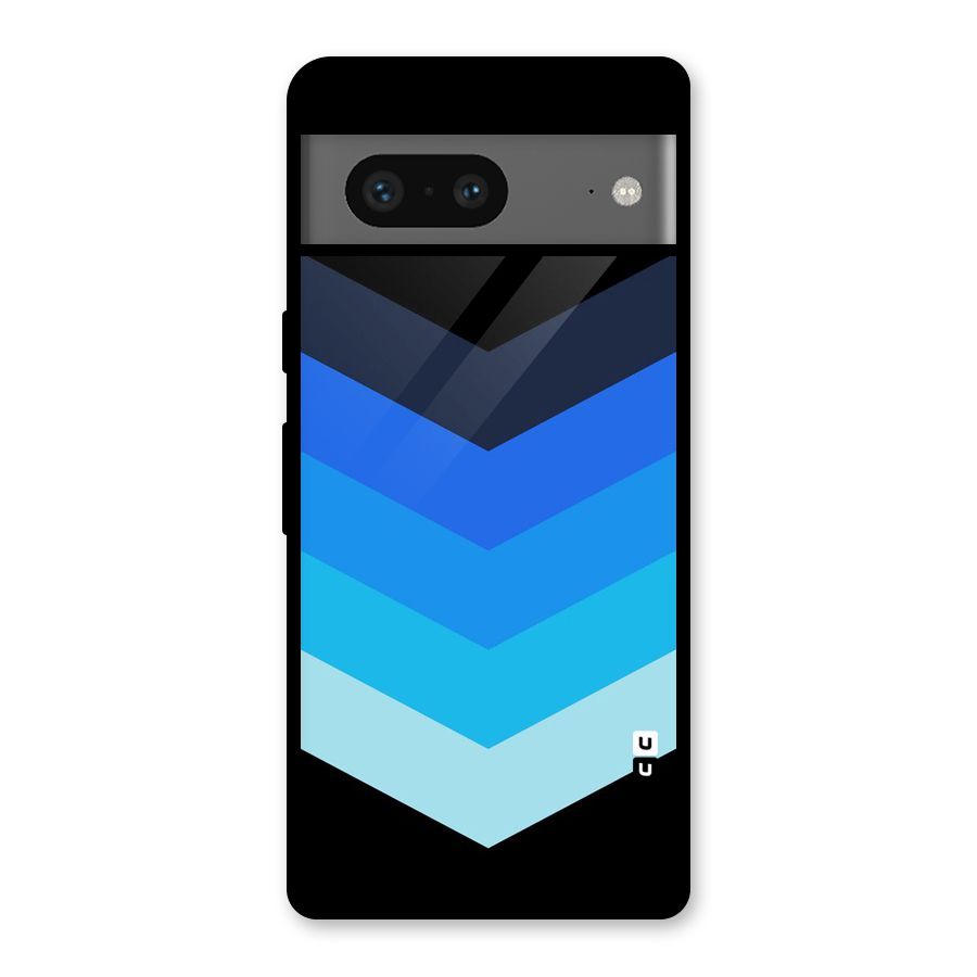 Shades Colors Glass Back Case for Google Pixel 7