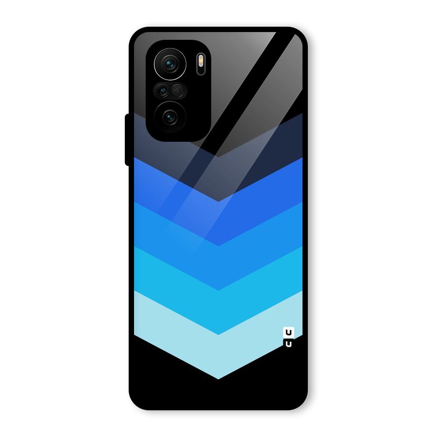 Shades Colors Glass Back Case for Mi 11x