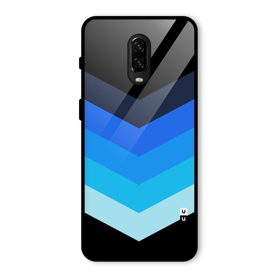 Shades Colors Glass Back Case for OnePlus 6T