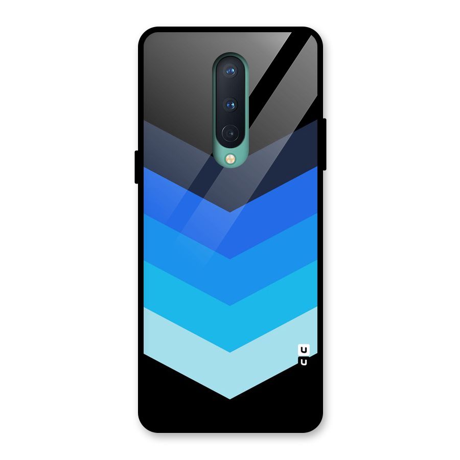 Shades Colors Glass Back Case for OnePlus 8